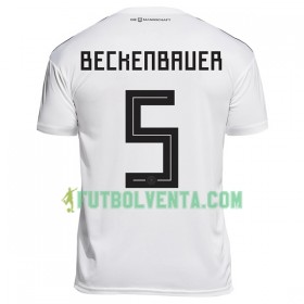 Camiseta de fútbol Alemania Beckenbauer 5 1ª equipación Mundial 2018